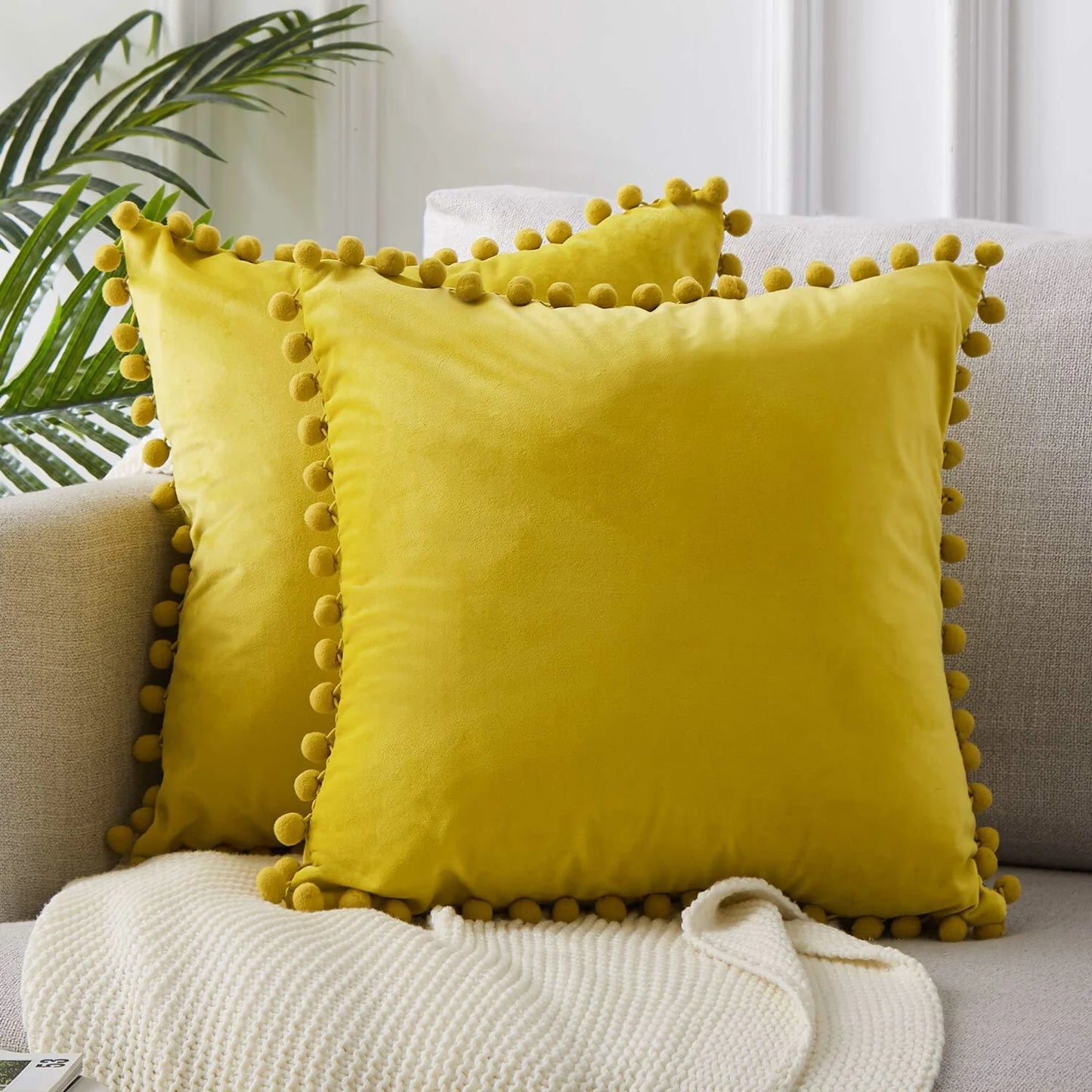 Soft Velvet Cushion Pillowslip